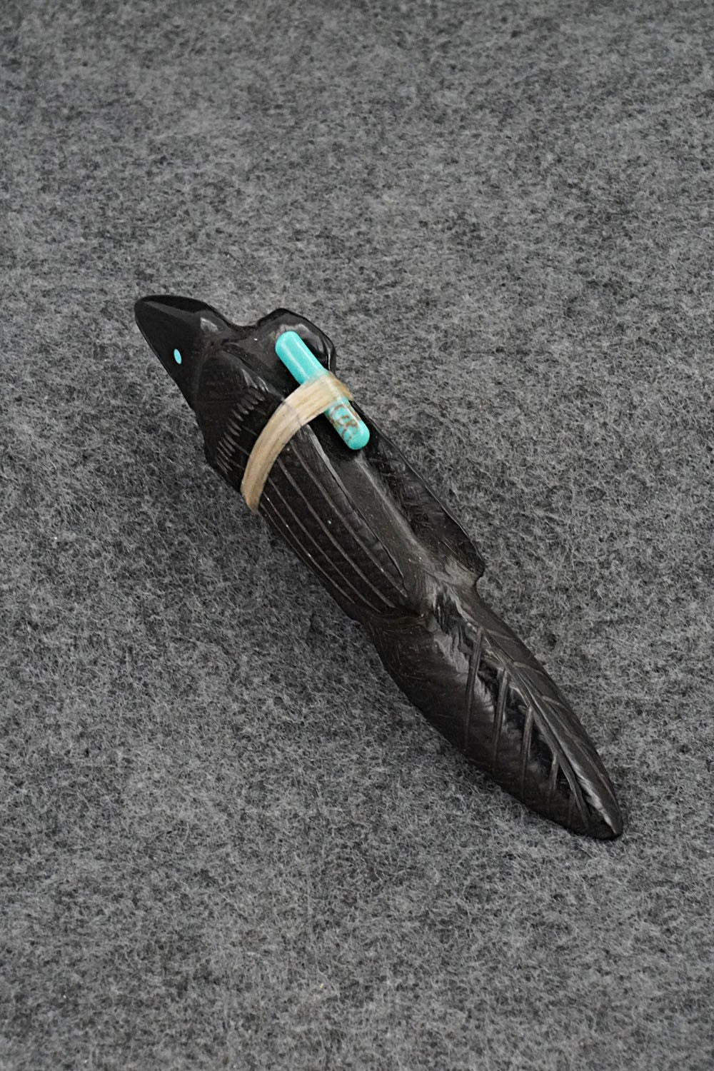 Crow Zuni Fetish Carving - Herb Halate