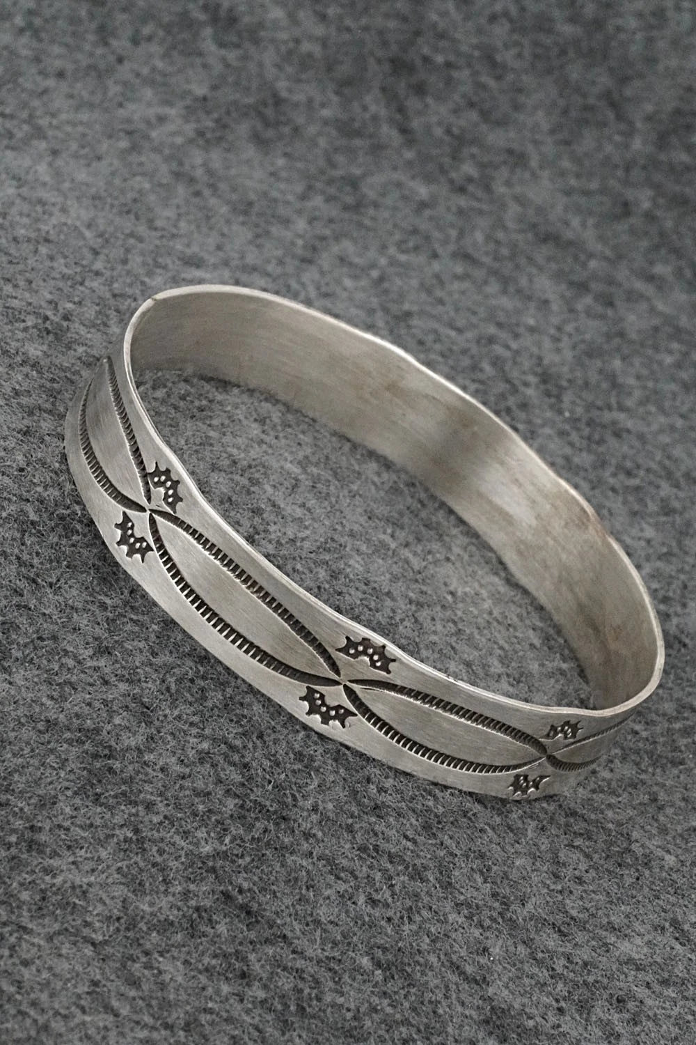 Sterling Silver Bangle Bracelet - Jerry Sandoval