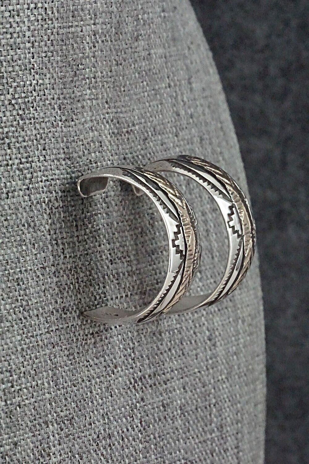 Sterling Silver & Gold Fill Hoop Earrings - Bruce Morgan