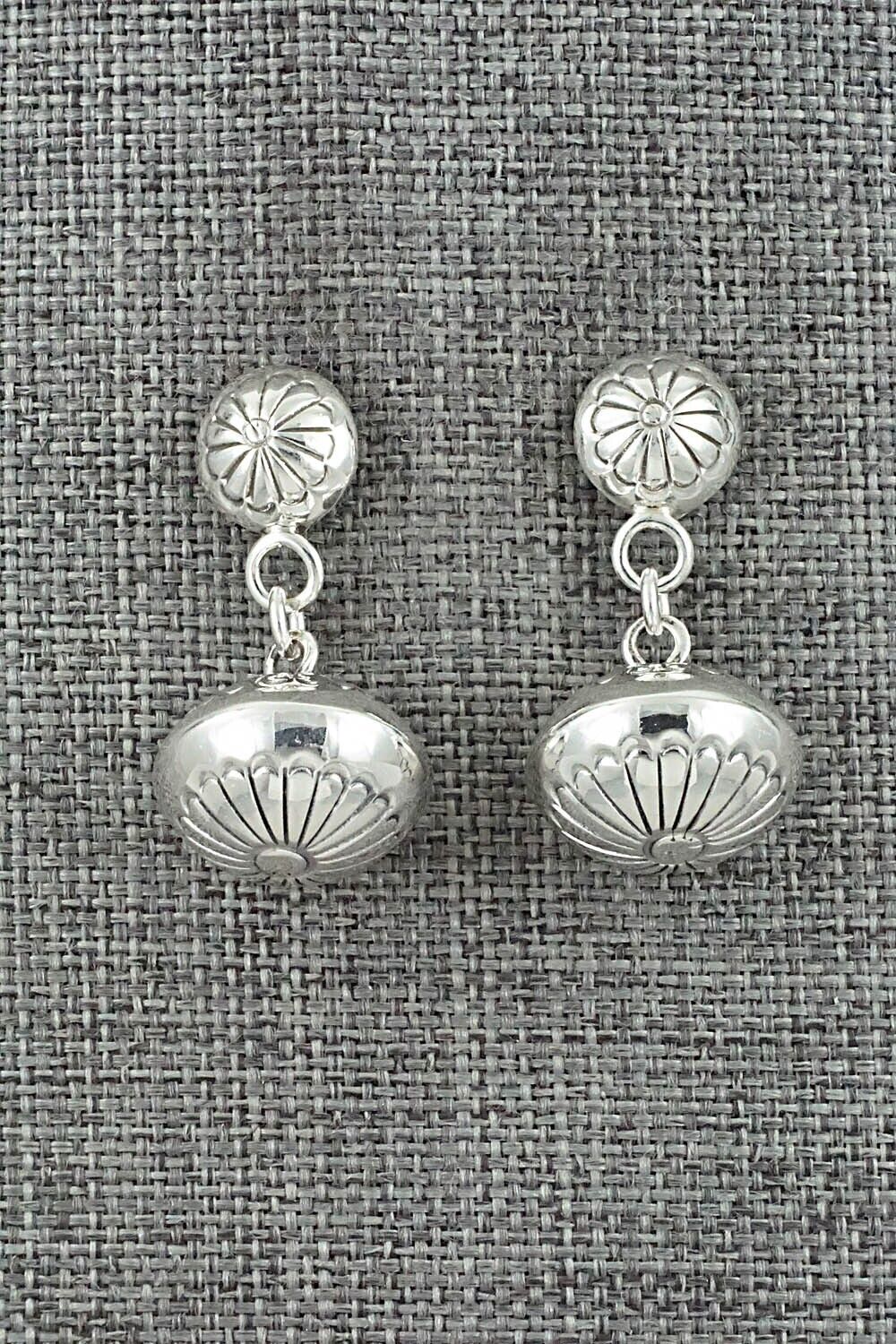 Sterling Silver Earrings - Marie Yazzie