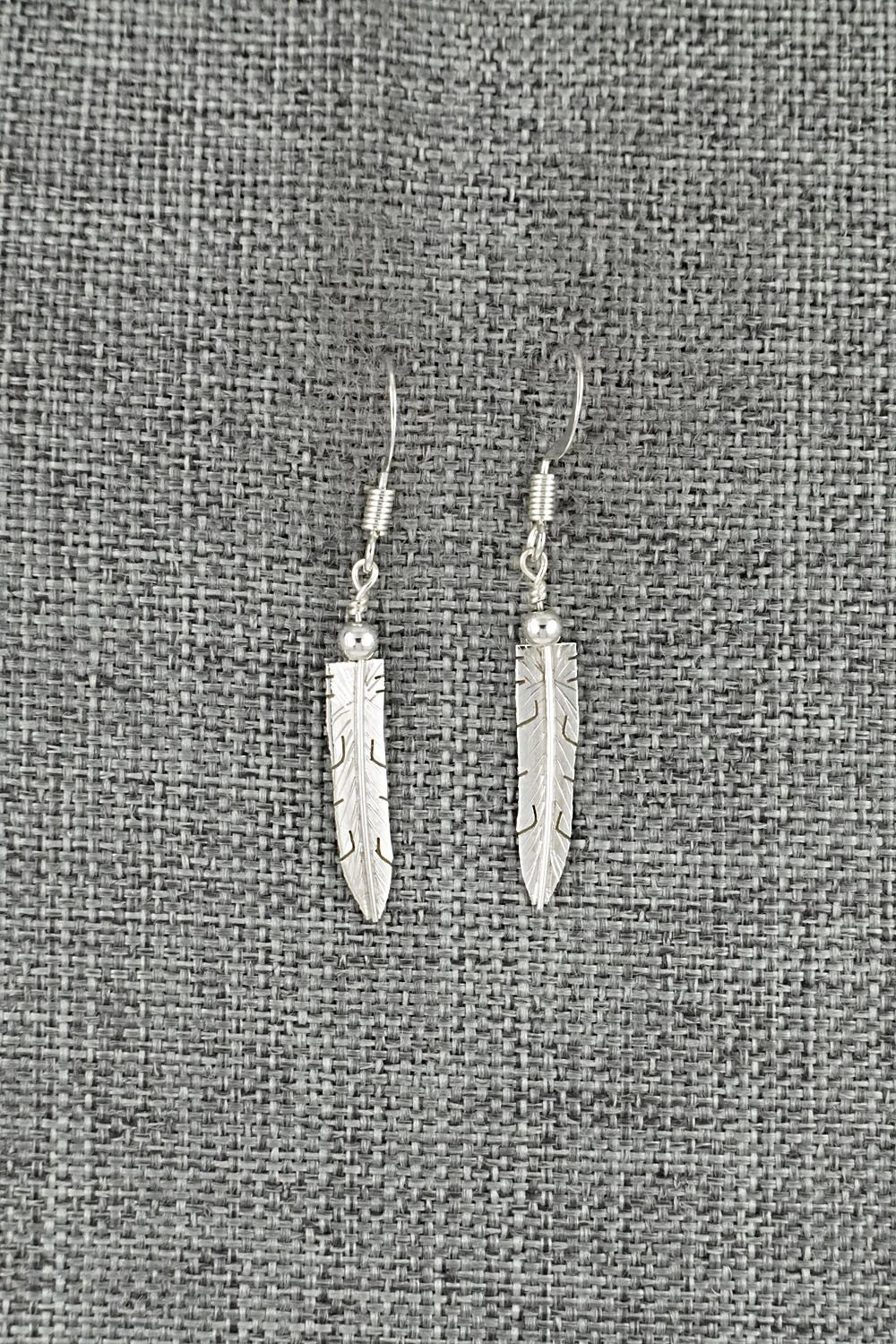 Sterling Silver Earrings - Marvin Arviso