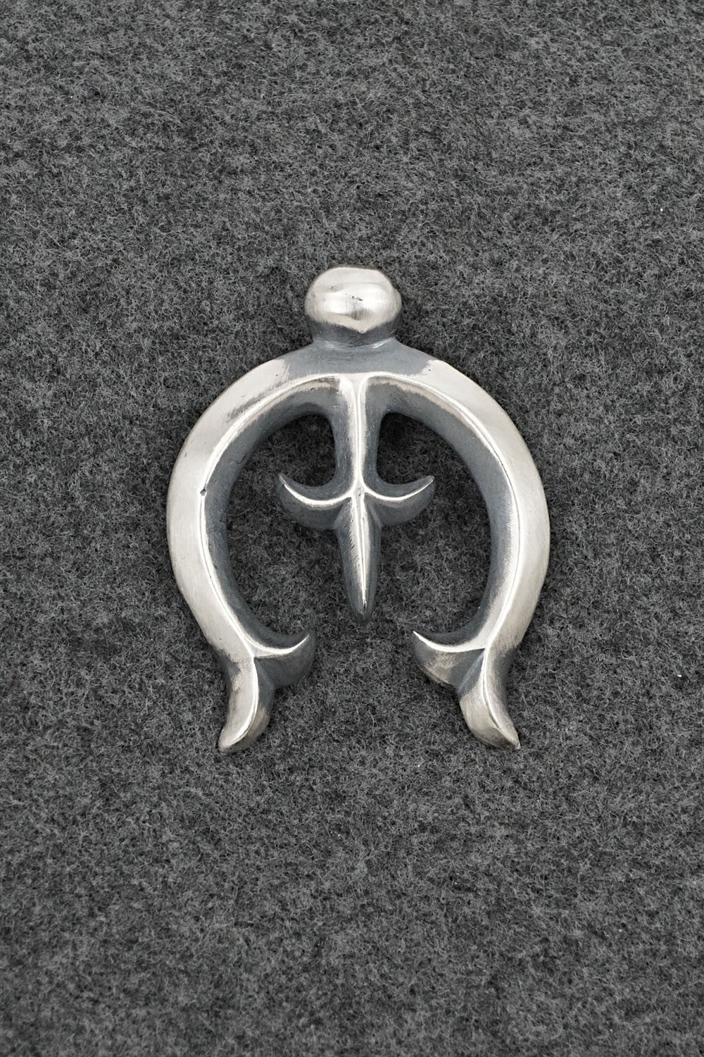 Sterling Silver Naja Pendant - Harrison Bitsue