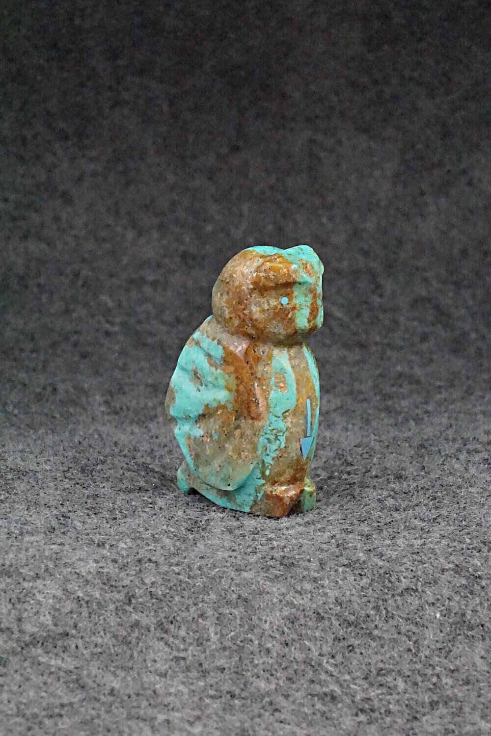 Owl Zuni Fetish Carving - Abby Quam Panteah