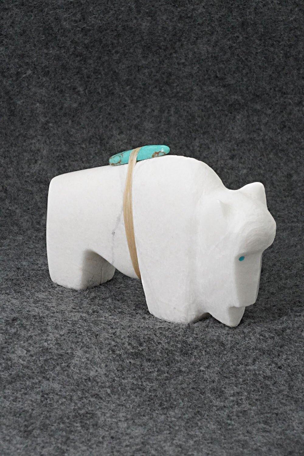 Buffalo Zuni Fetish Carving - Herbert Halate