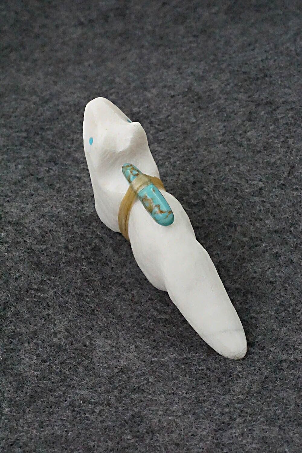 Wolf Zuni Fetish Carving - Herbert Halate