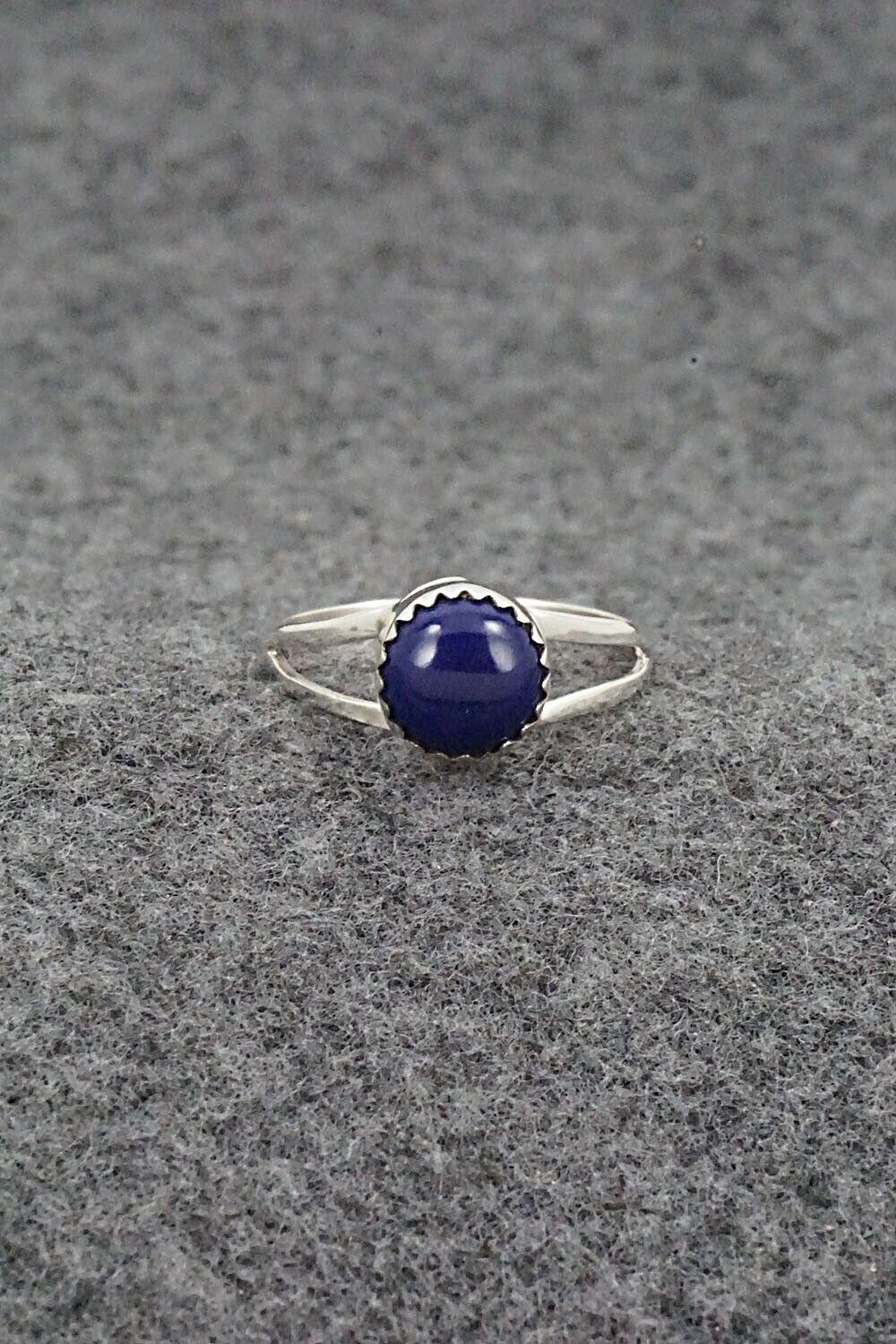 Lapis and Sterling Silver Ring - Robert Martinez - Size 7.25