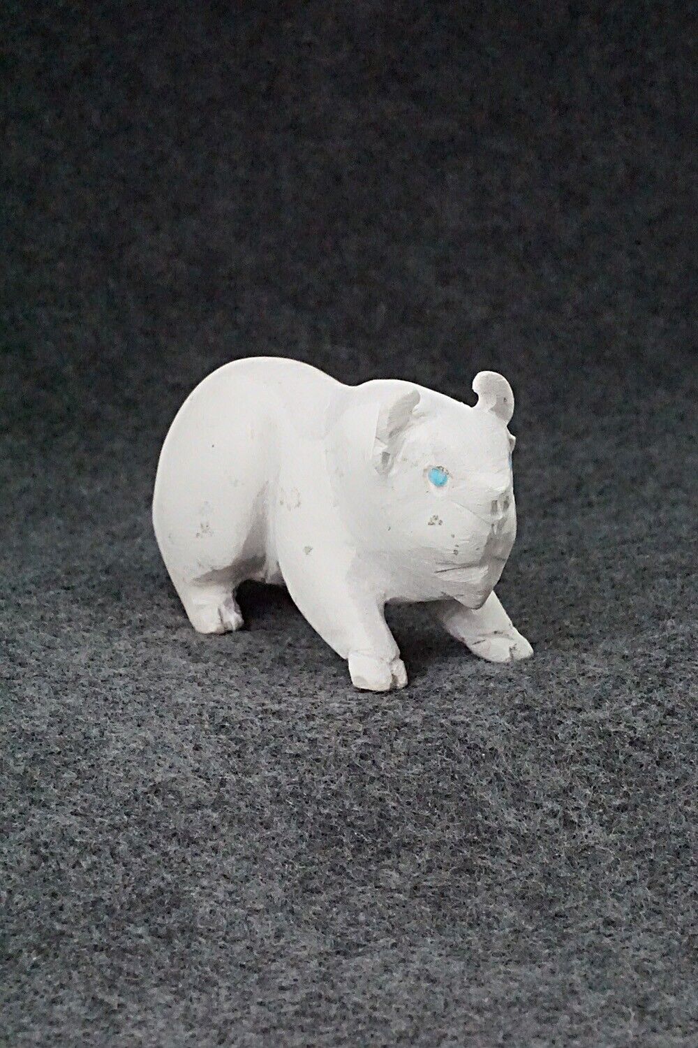 Buffalo Zuni Fetish Carving - Lance Cheama