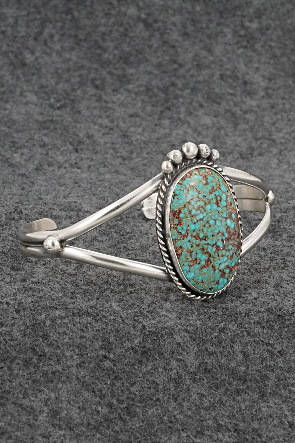Turquoise & Sterling Silver Bracelet - Rena Begay