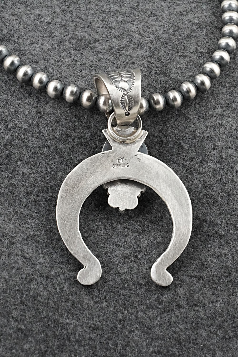 Turquoise & Sterling Silver Necklace - Samuel Yellowhair