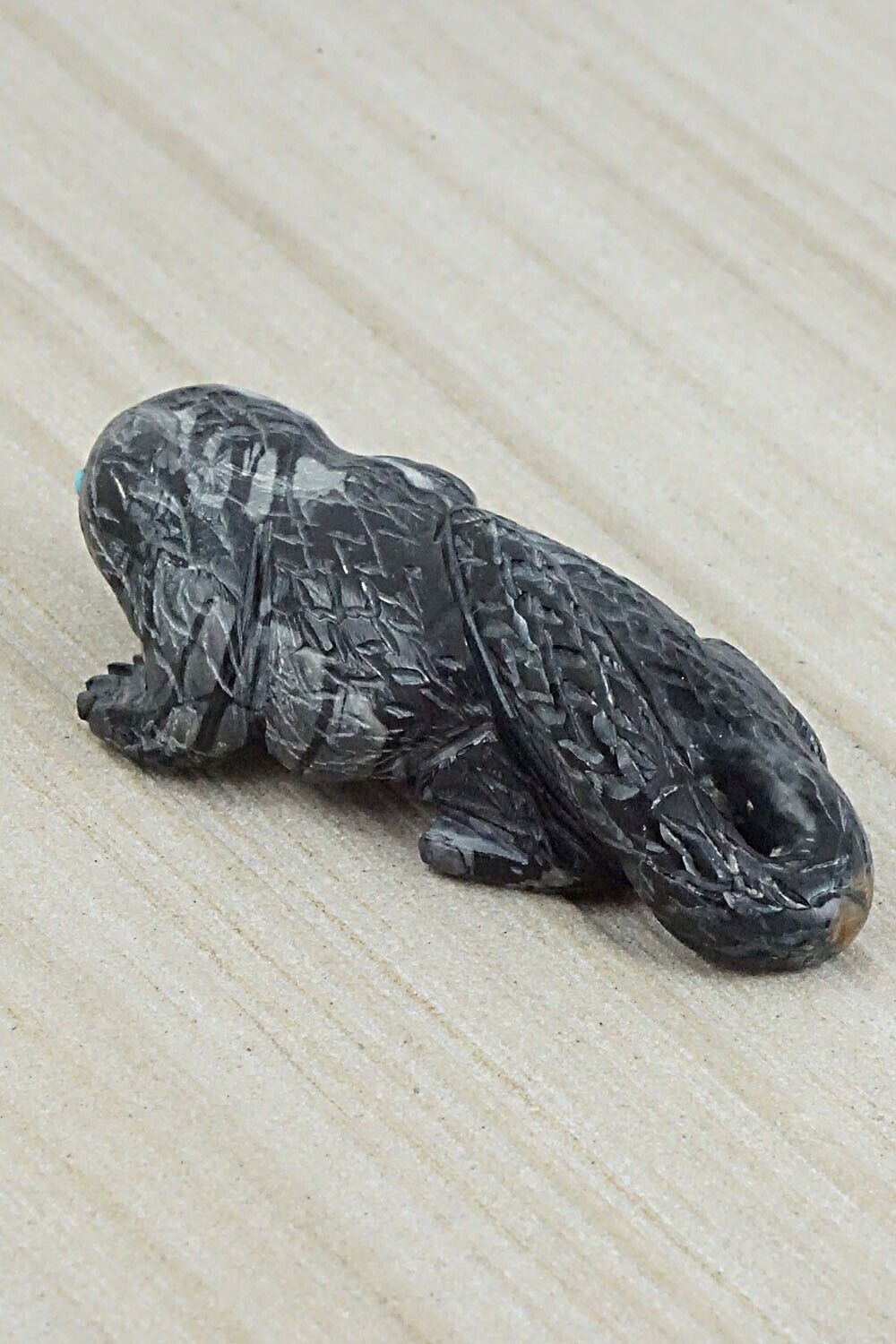 Lizard Zuni Fetish Carving - Sedrick Banteah