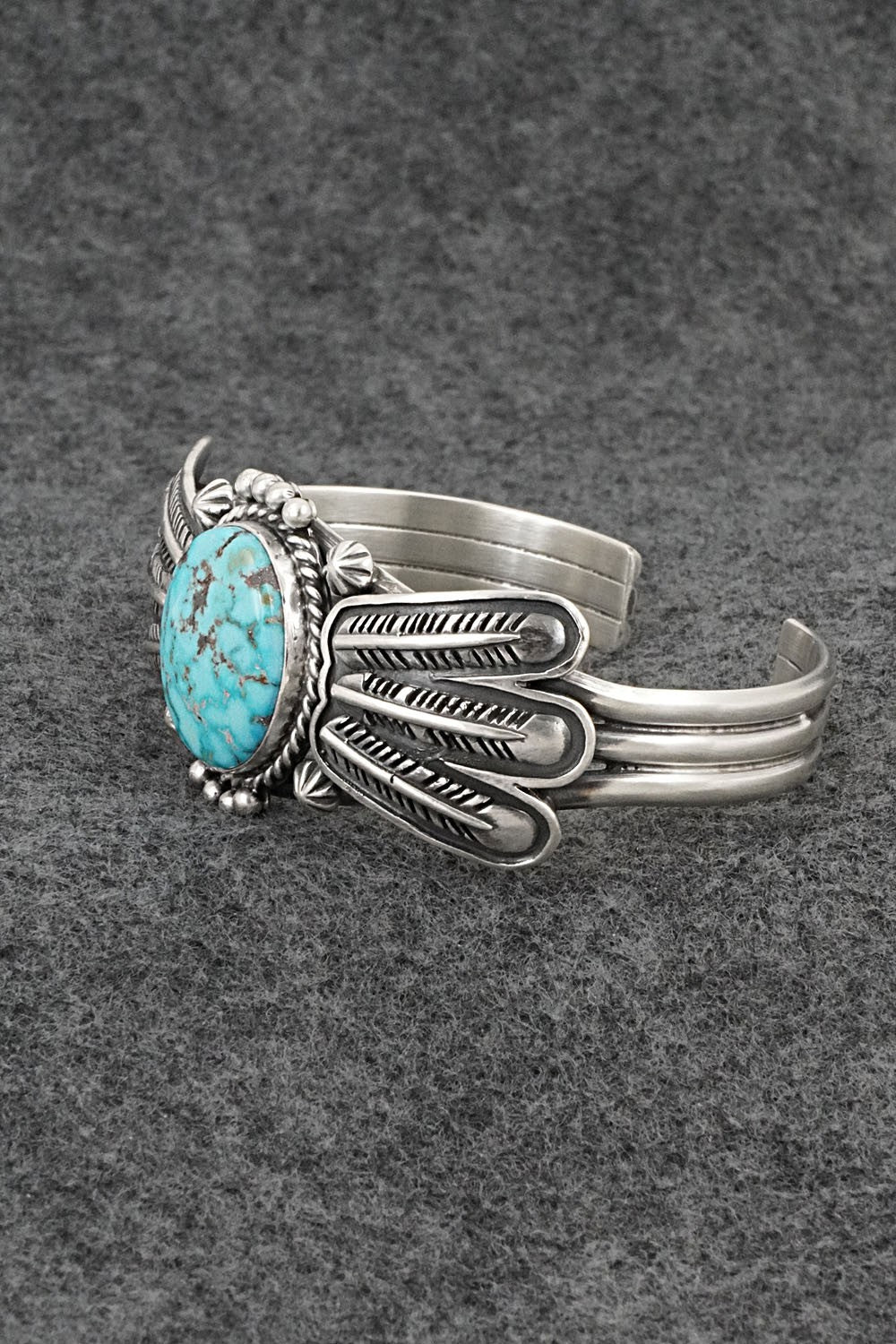 Turquoise & Sterling Silver Bracelet - Daniel Benally