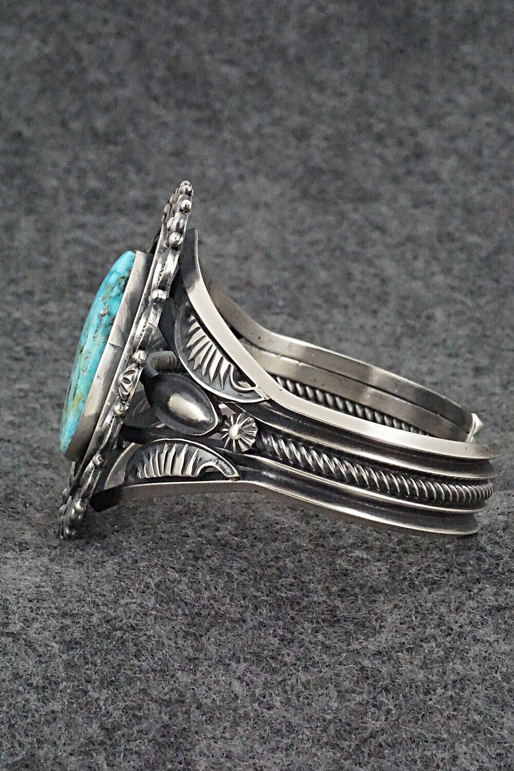 Turquoise & Sterling Silver Bracelet - Derrick Gordon
