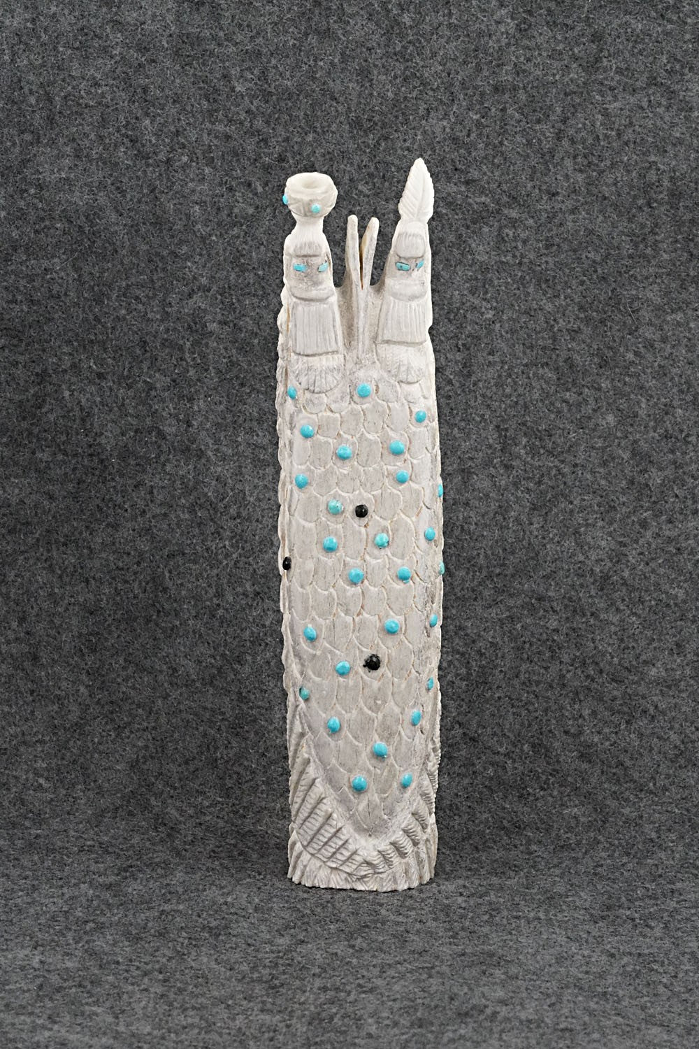 Corn Maiden Zuni Fetish Carving - Garrick Weeka