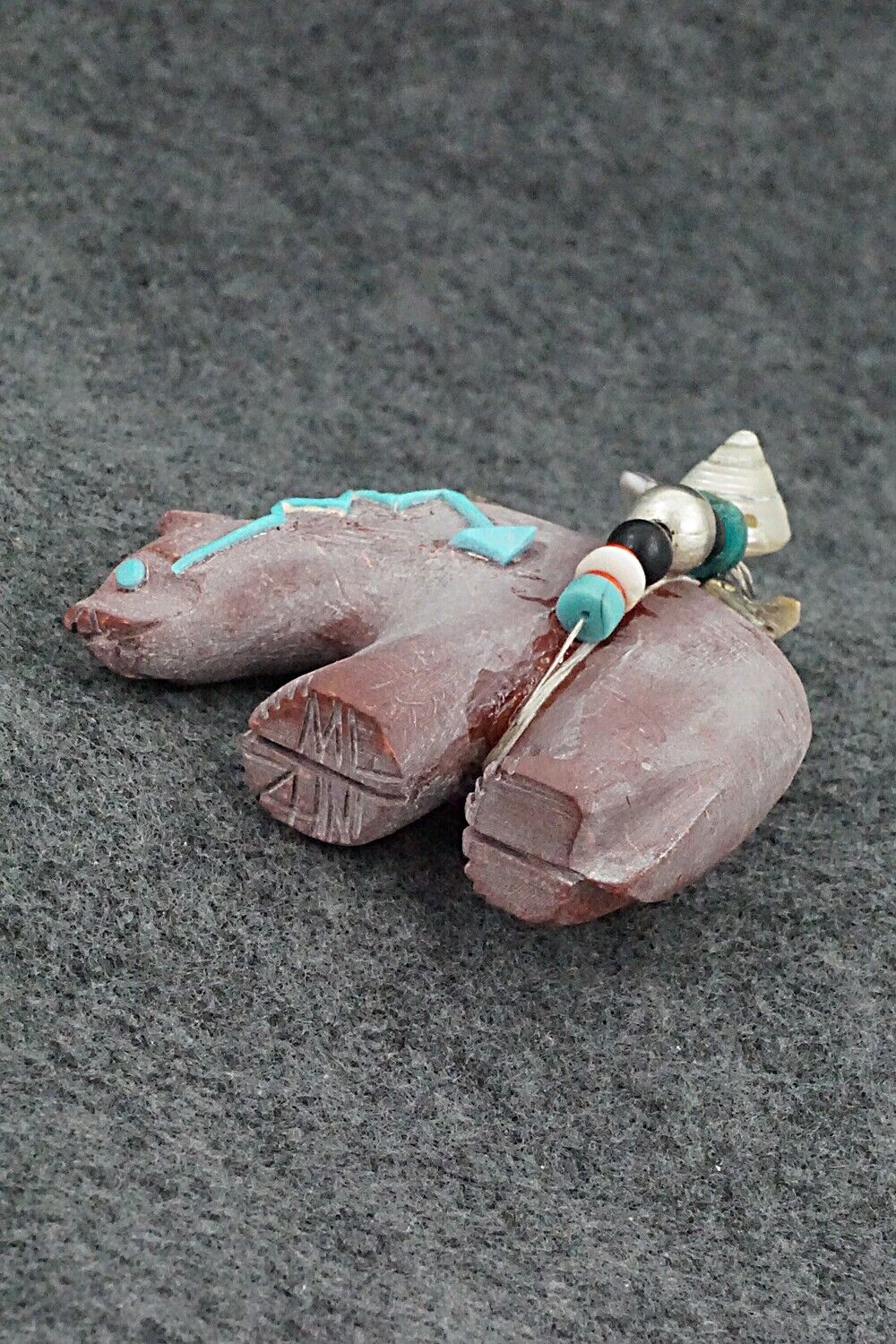 Bear Zuni Fetish Carving - Michael Laweka