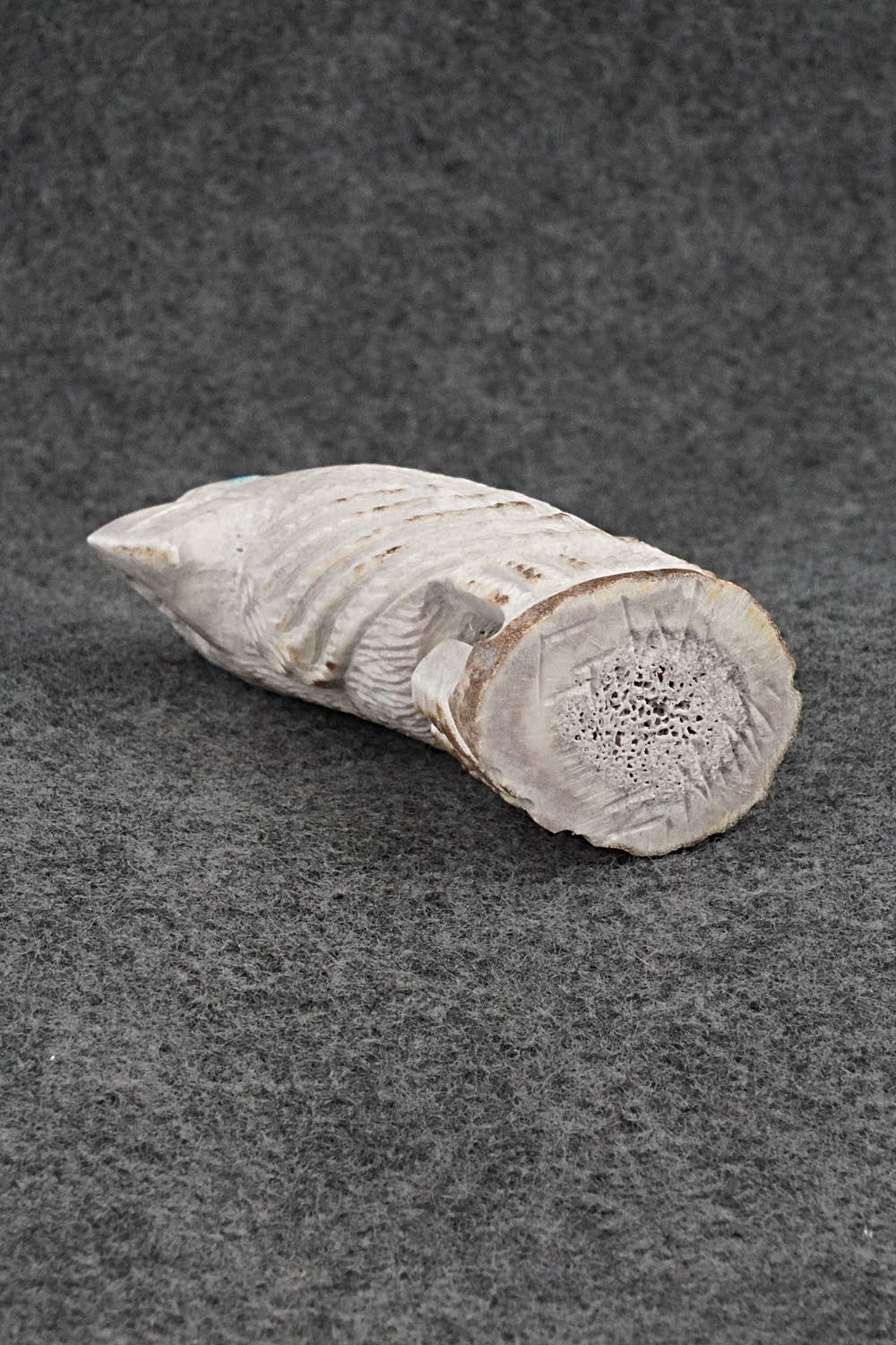 Eagle Zuni Fetish Carving - Garrick Weeka