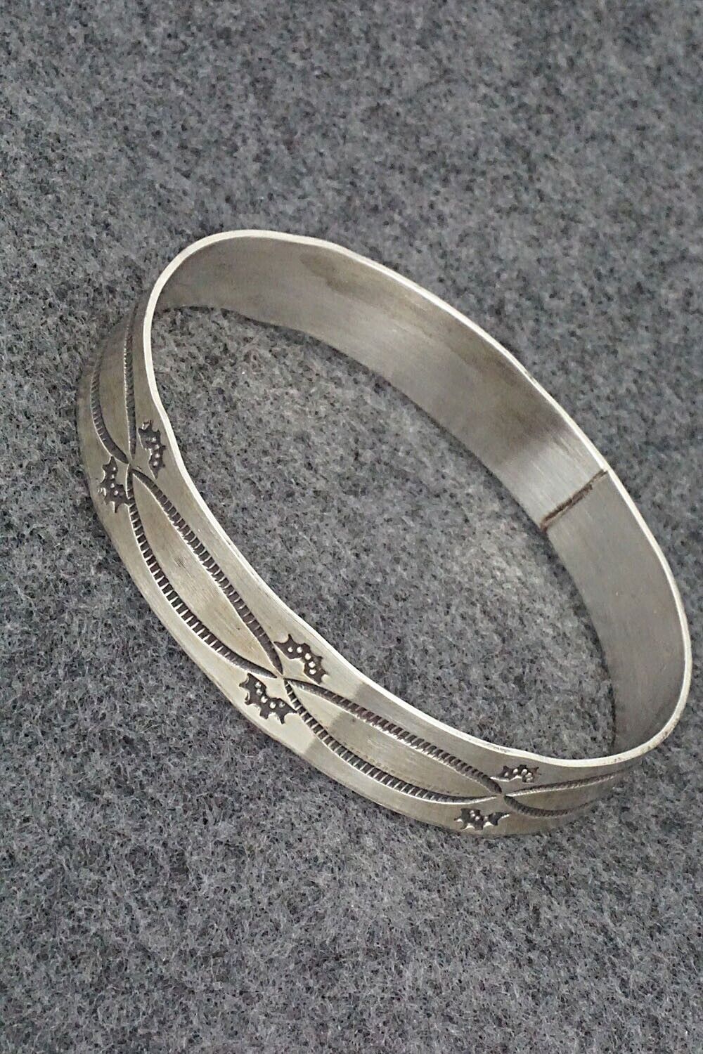 Sterling Silver Bangle Bracelet - Jerry Sandoval