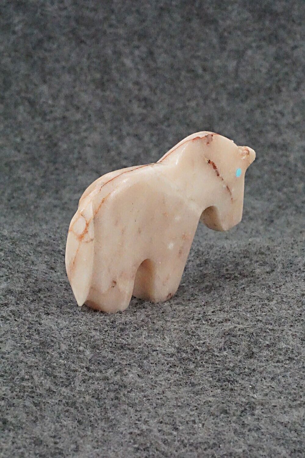 Horse Zuni Fetish Carving - Bernard Laiwakete
