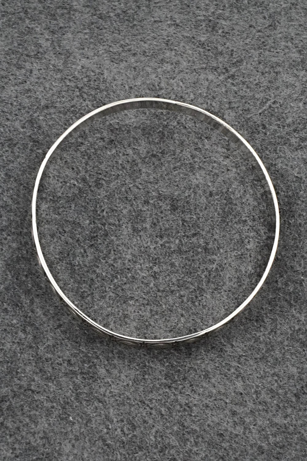 Sterling Silver Bangle Bracelet - Roland Dixson