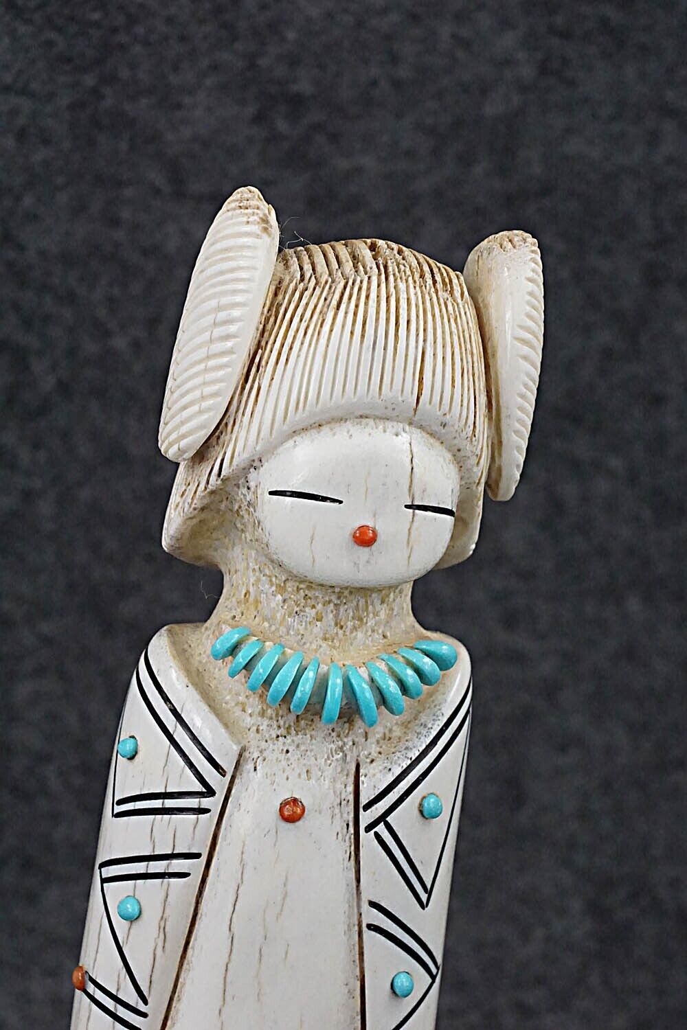 Corn Maiden Zuni Fetish Carving - Claudia Peina