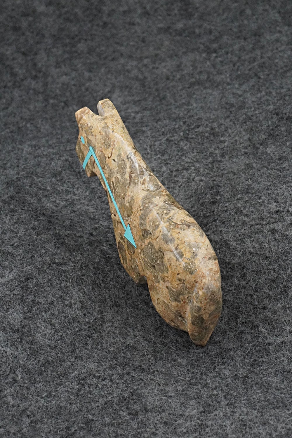 Horse Zuni Fetish Carving - Bernard Laiwakete