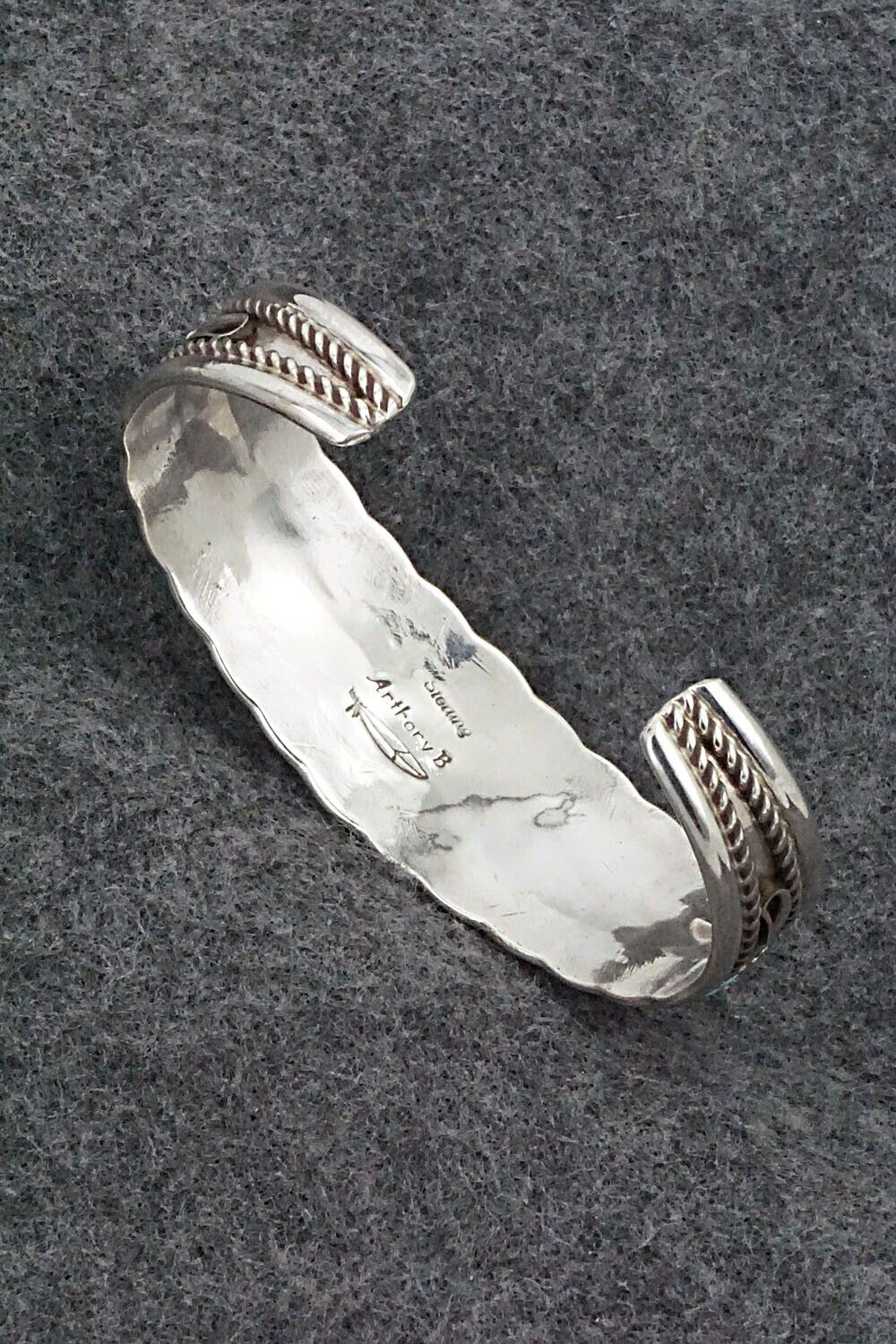 Turquoise & Sterling Silver Bracelet - Anthony Brown