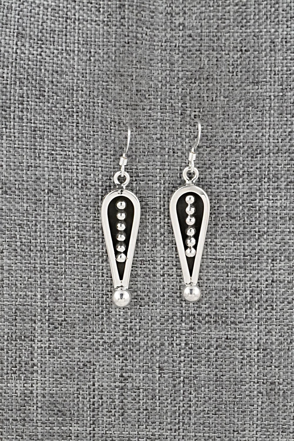 Turquoise & Sterling Silver Necklace and Earrings Set - Jonathan Nez