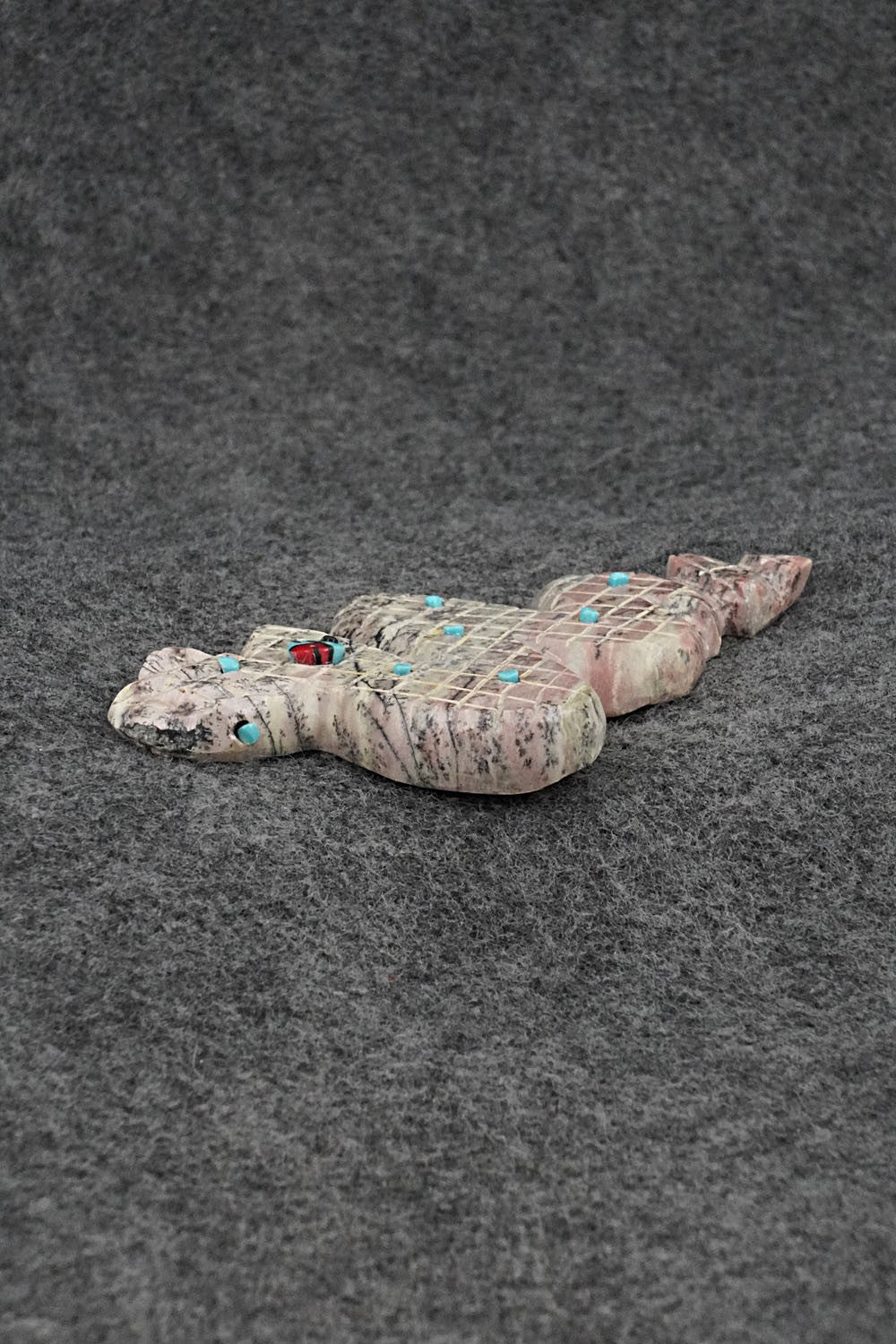 Rattle Snake Zuni Fetish Carving - Dannette Laate