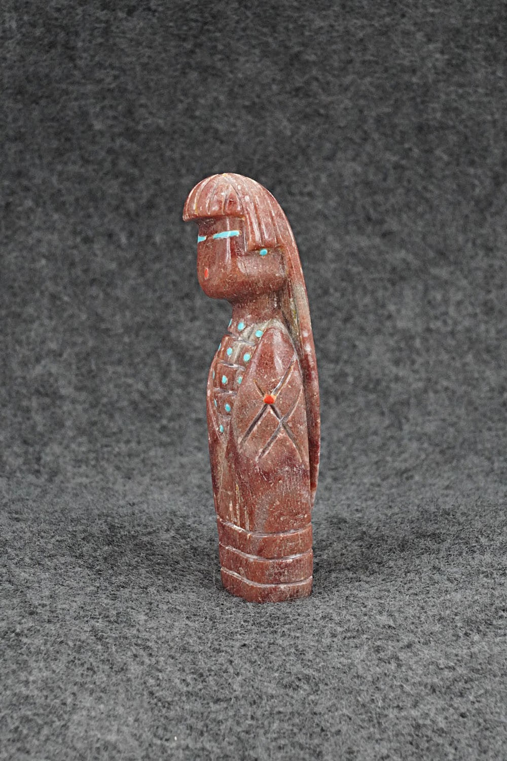 Corn Maiden Zuni Fetish Carving - Douglas Martza