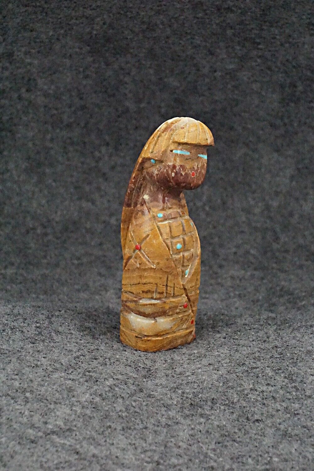 Corn Maiden Zuni Fetish Carving - Douglas Martza