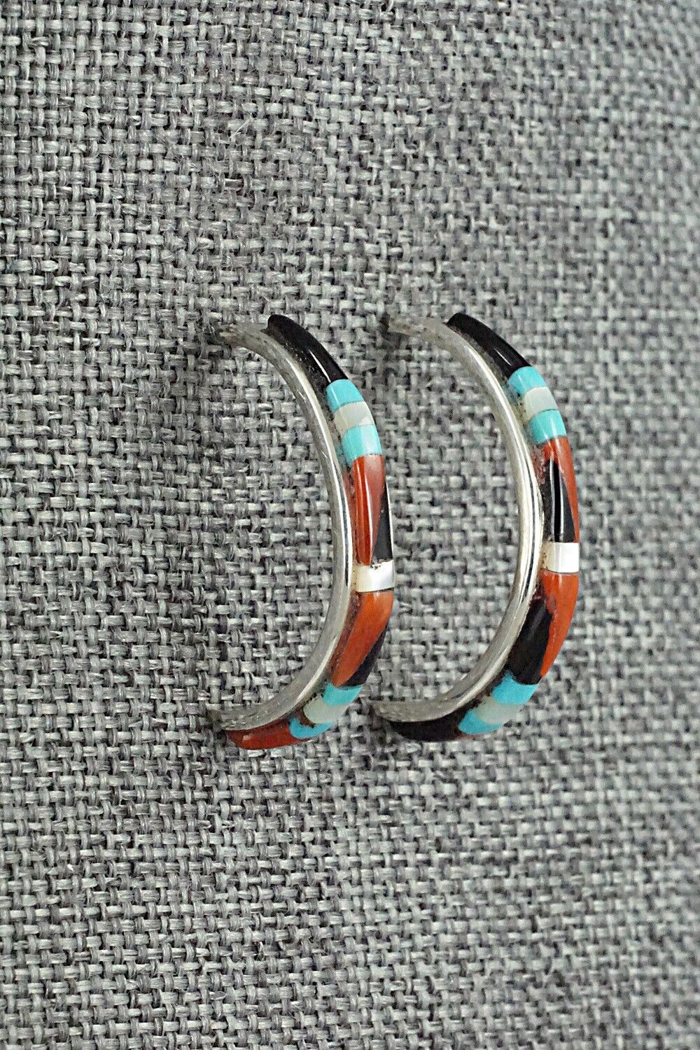 Multi-Stone & Sterling Silver Earrings - Jeannette Chavez
