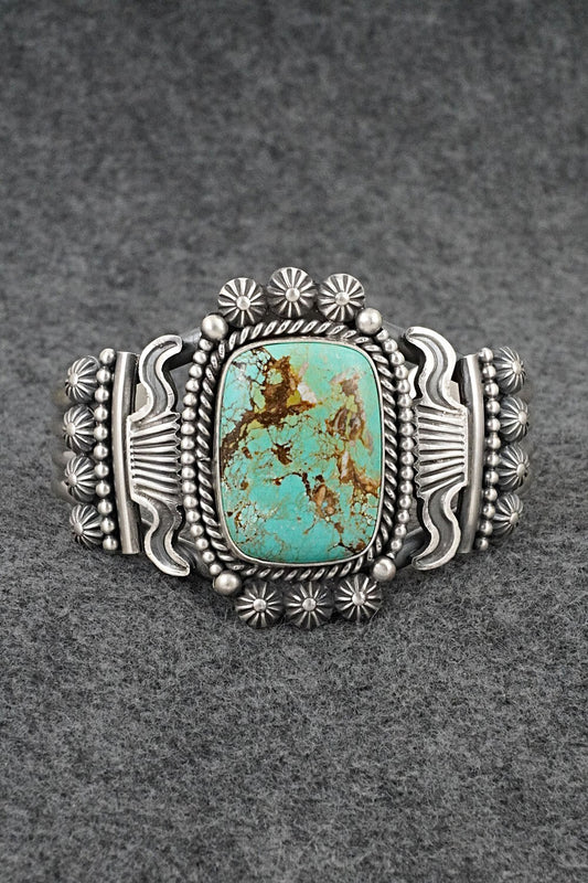 Turquoise & Sterling Silver Bracelet - Michael Calladitto