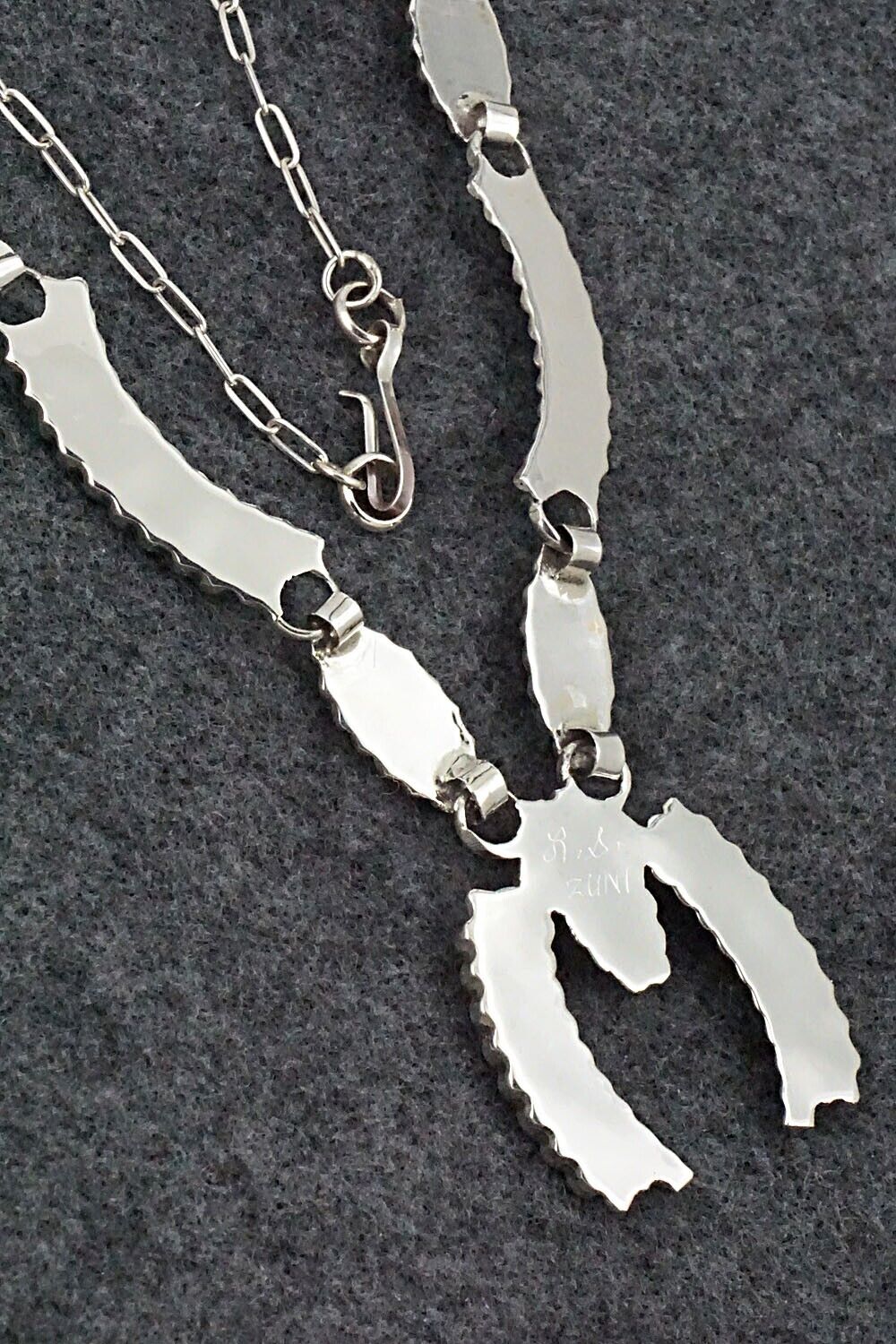 Opalite & Sterling Silver Necklace and Earrings Set - Lucy Sheyka