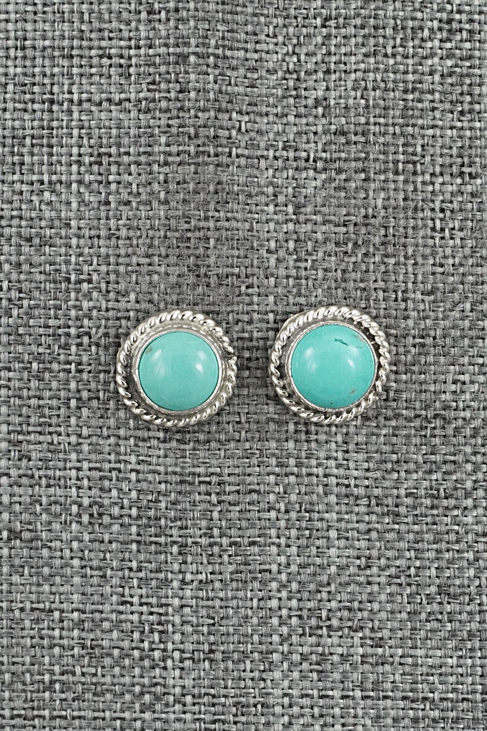 Turquoise & Sterling Silver Earrings - Byron Begay