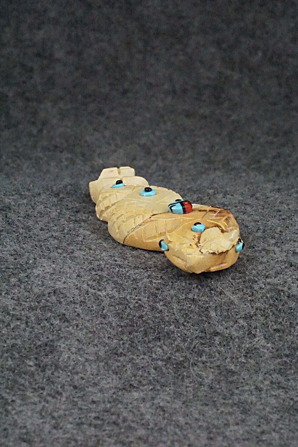 Rattlesnake Zuni Fetish Carving - Danette Laate