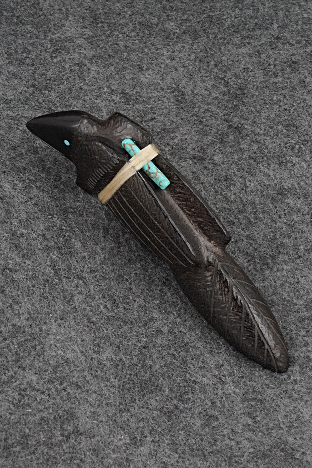 Crow Zuni Fetish Carving - Herb Halate