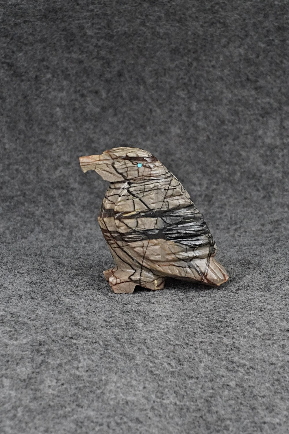 Eagle Zuni Fetish Carving - Tony Mackel