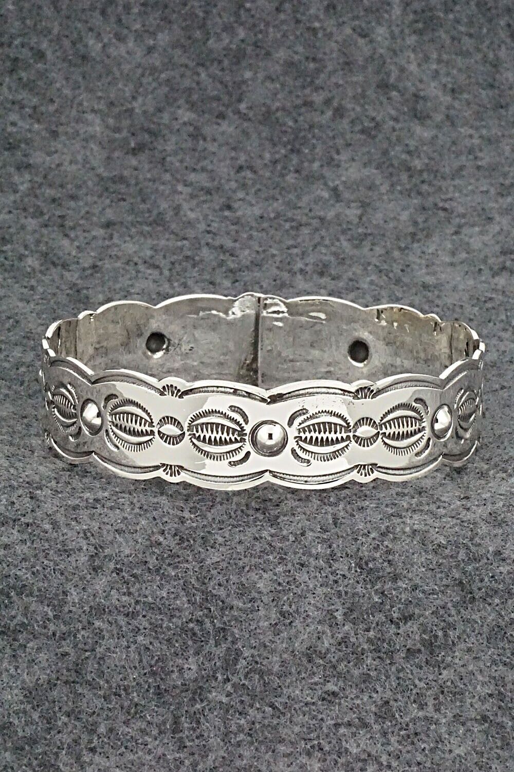Sterling Silver Bangle Bracelet - Jeremy Delgarito