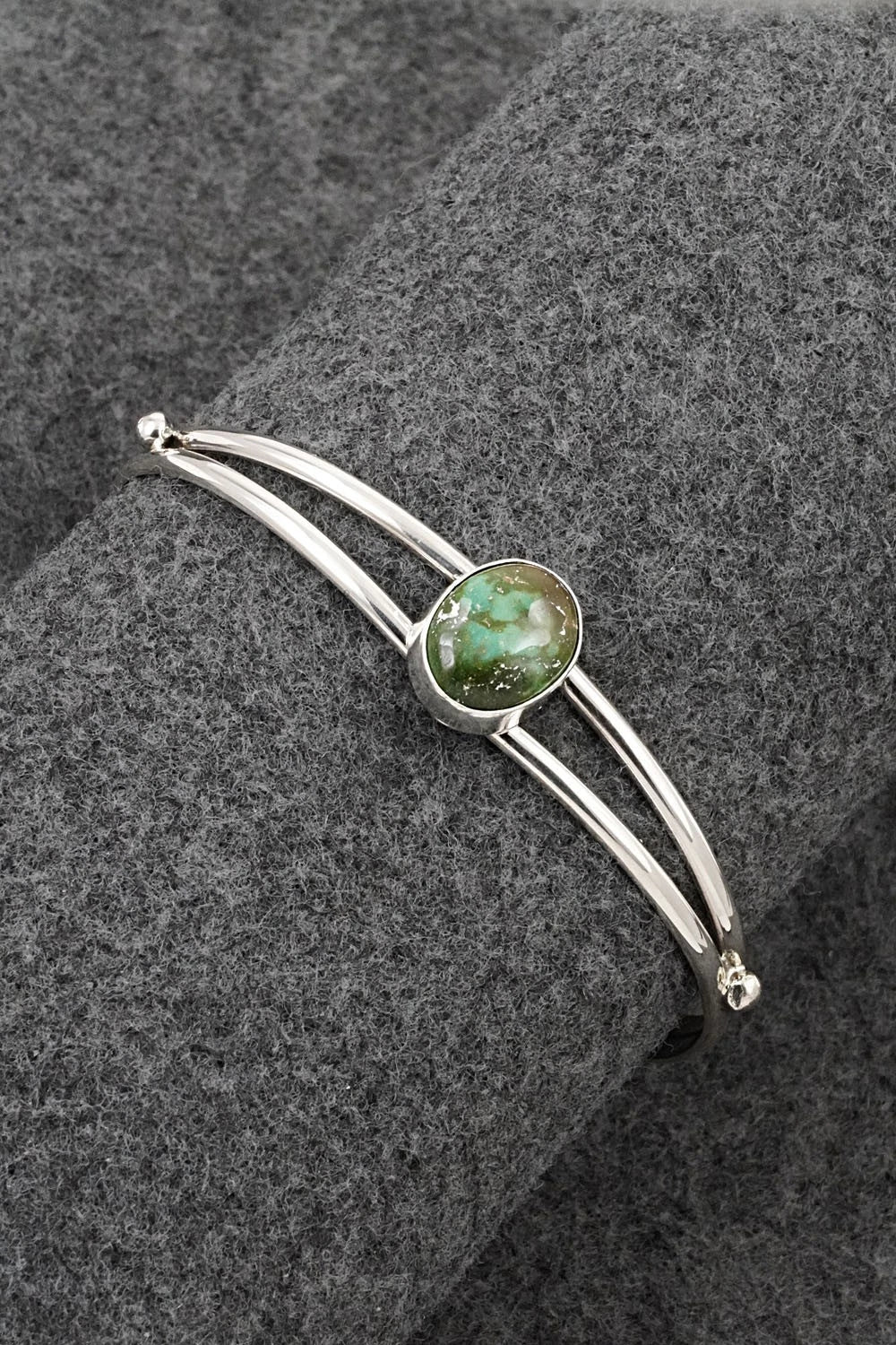 Turquoise & Sterling Silver Bracelet - Rosemary Saunders