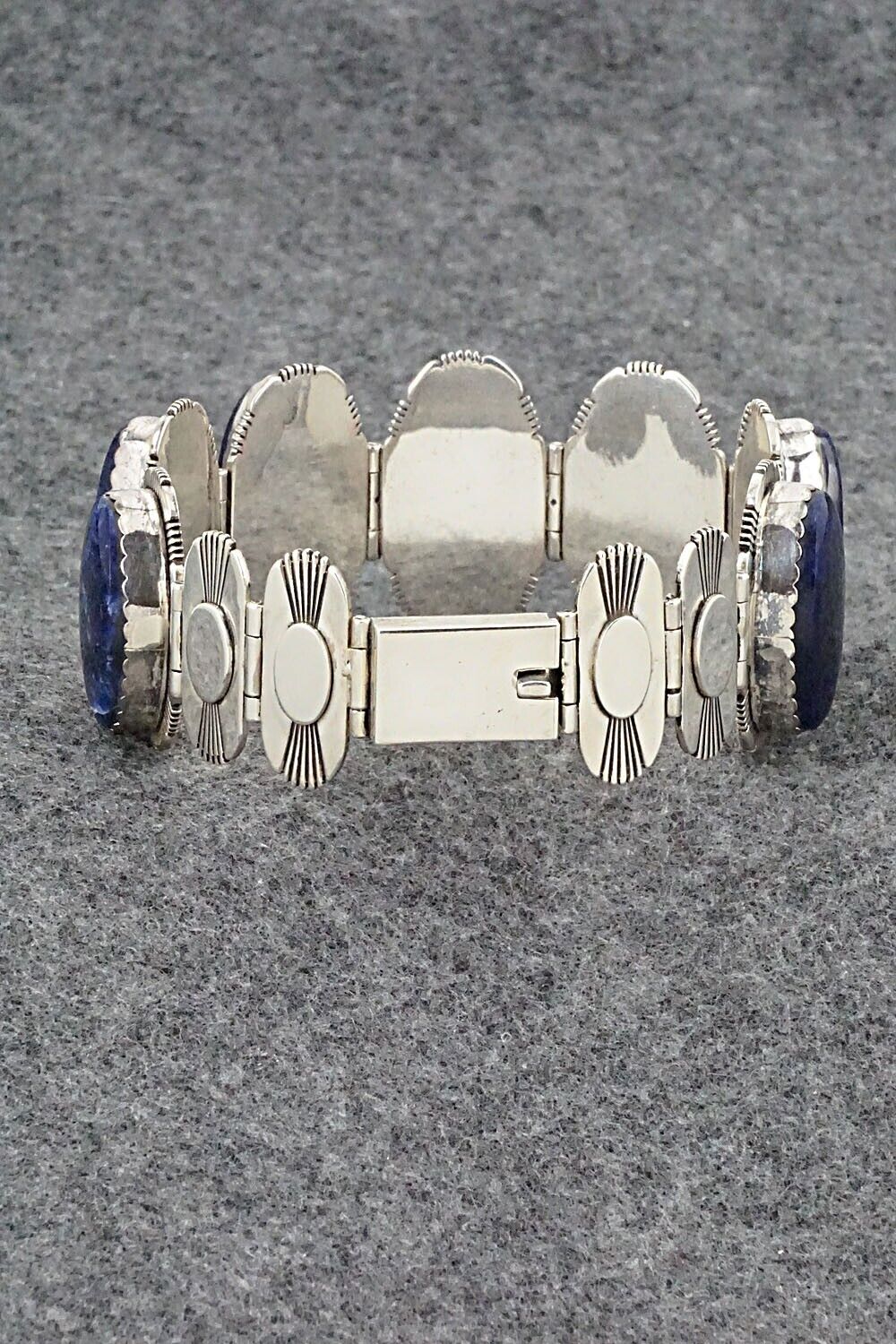 Sodalite & Sterling Silver Bracelet - Pat Bedoni