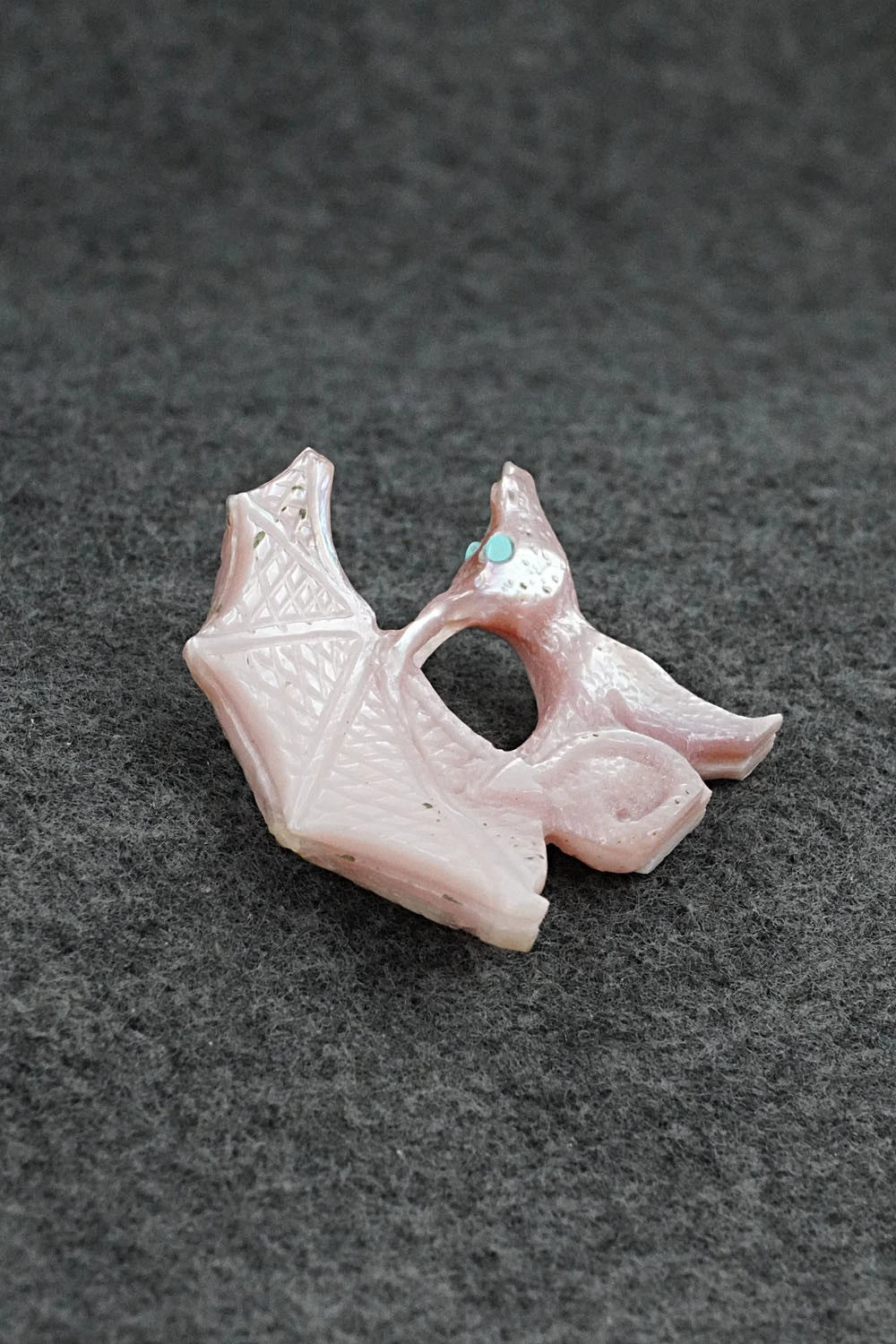 Dragon Zuni Fetish Carving - Erick Lonjose