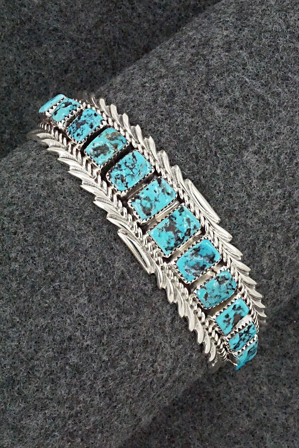 Turquoise & Sterling Silver Bracelet - Anthony Brown