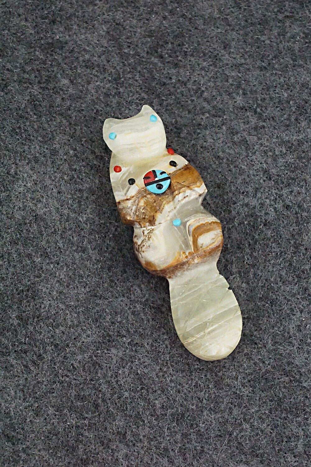 Beaver Zuni Fetish Carving - Danette Laate
