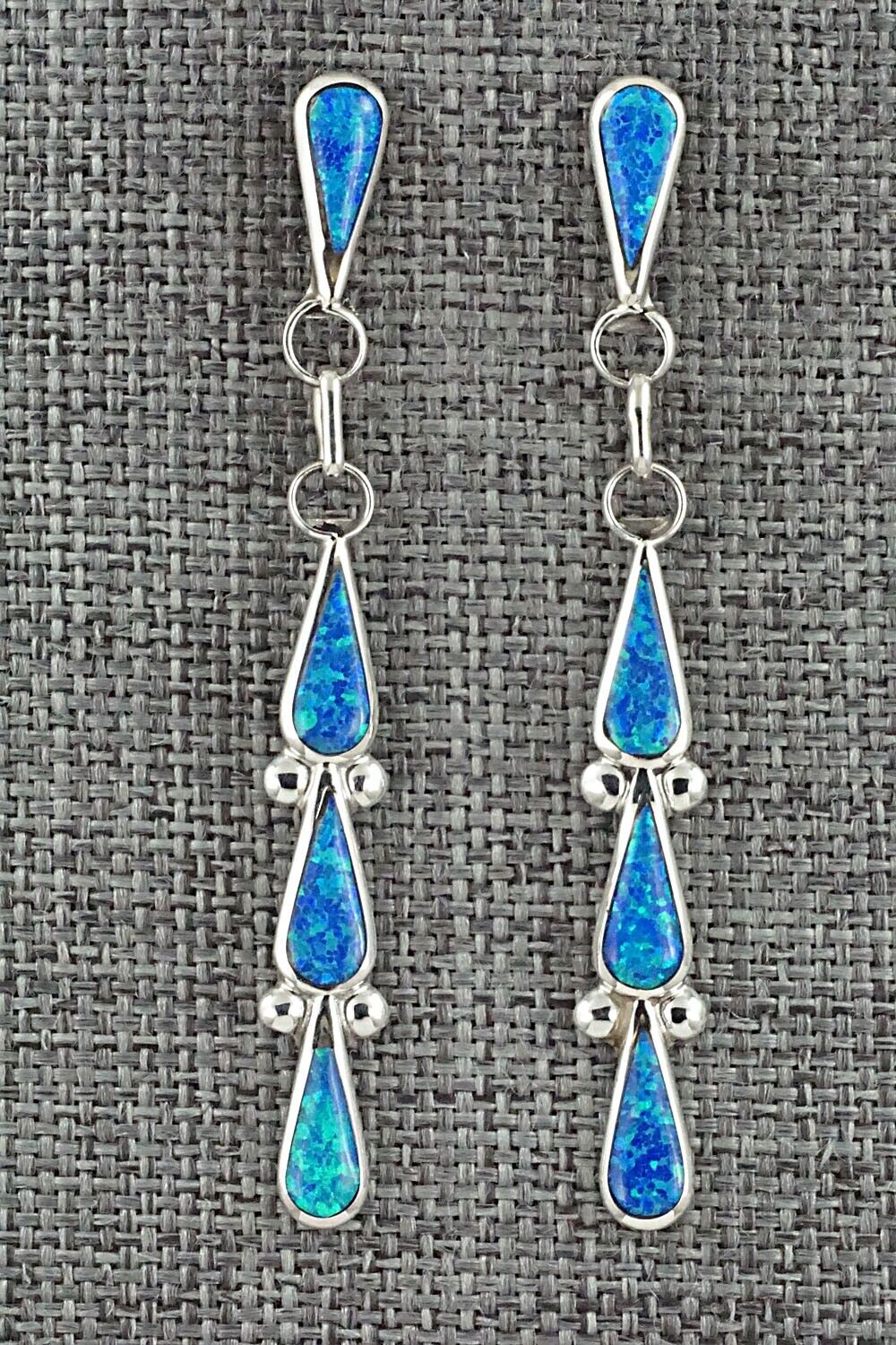 Opalite & Sterling Silver Earrings - Angela Gasper