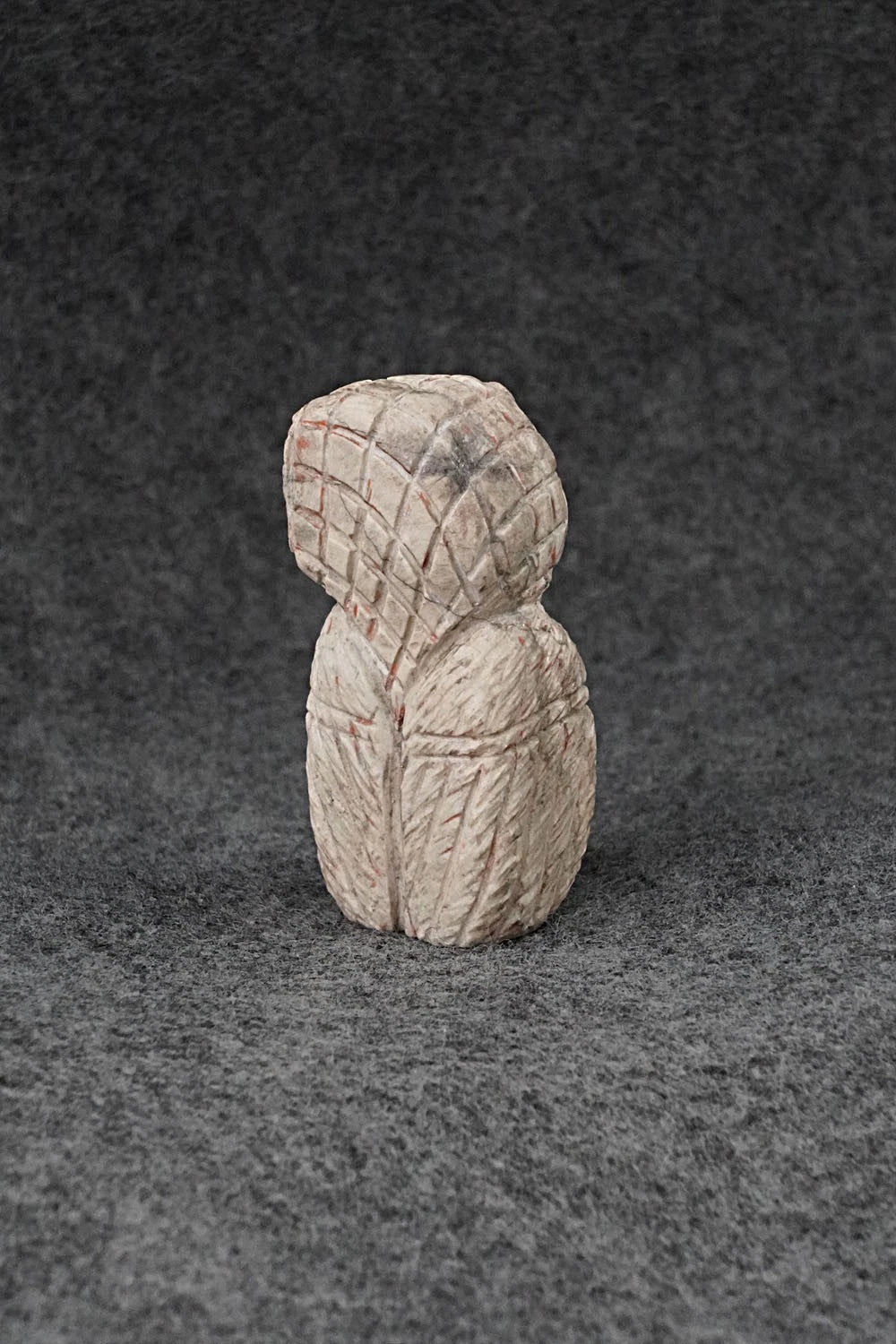 Owl Zuni Fetish Carving - Jonas Hustito