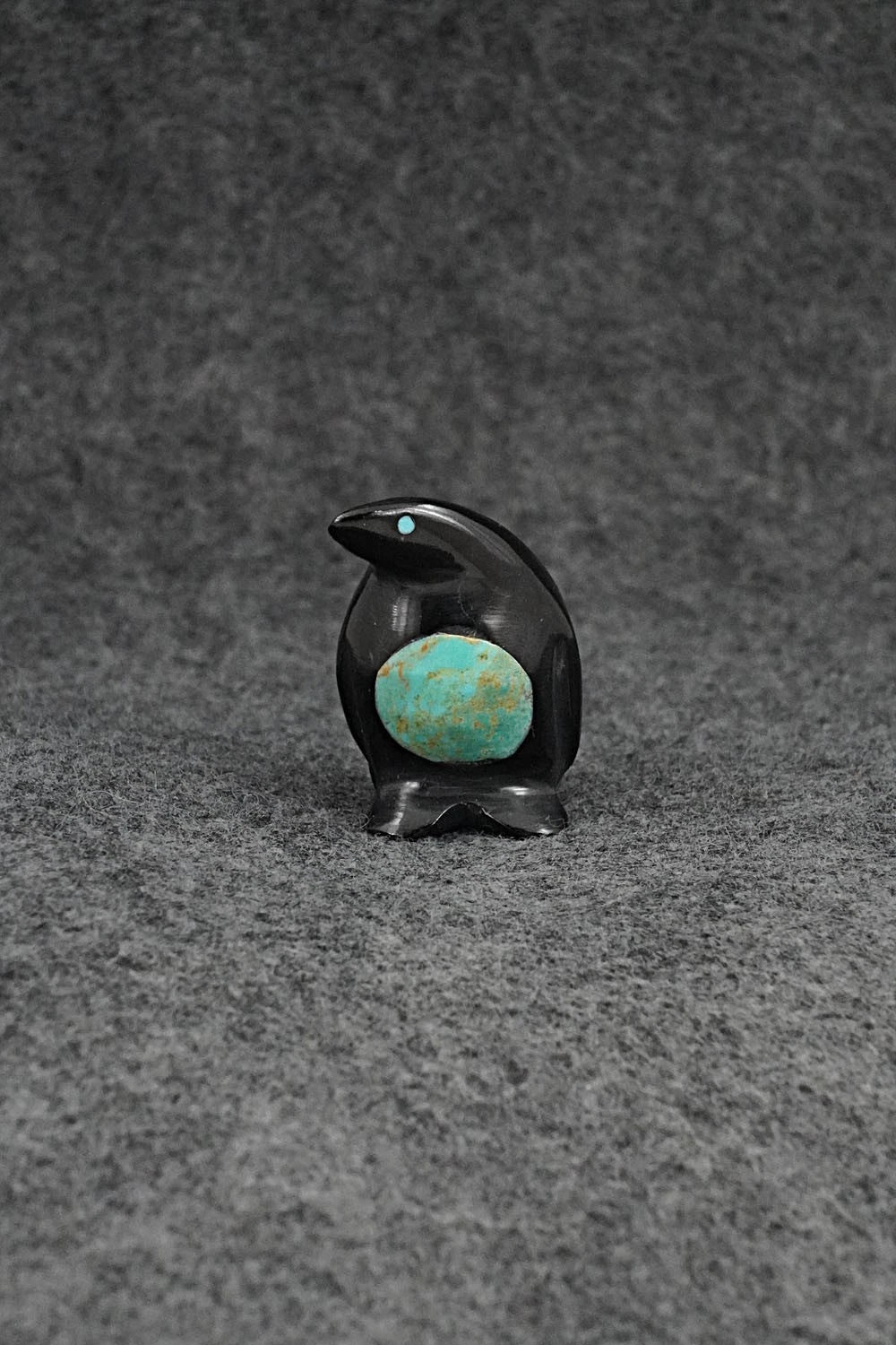 Penguin Zuni Fetish Carving - Calvert Bowanie