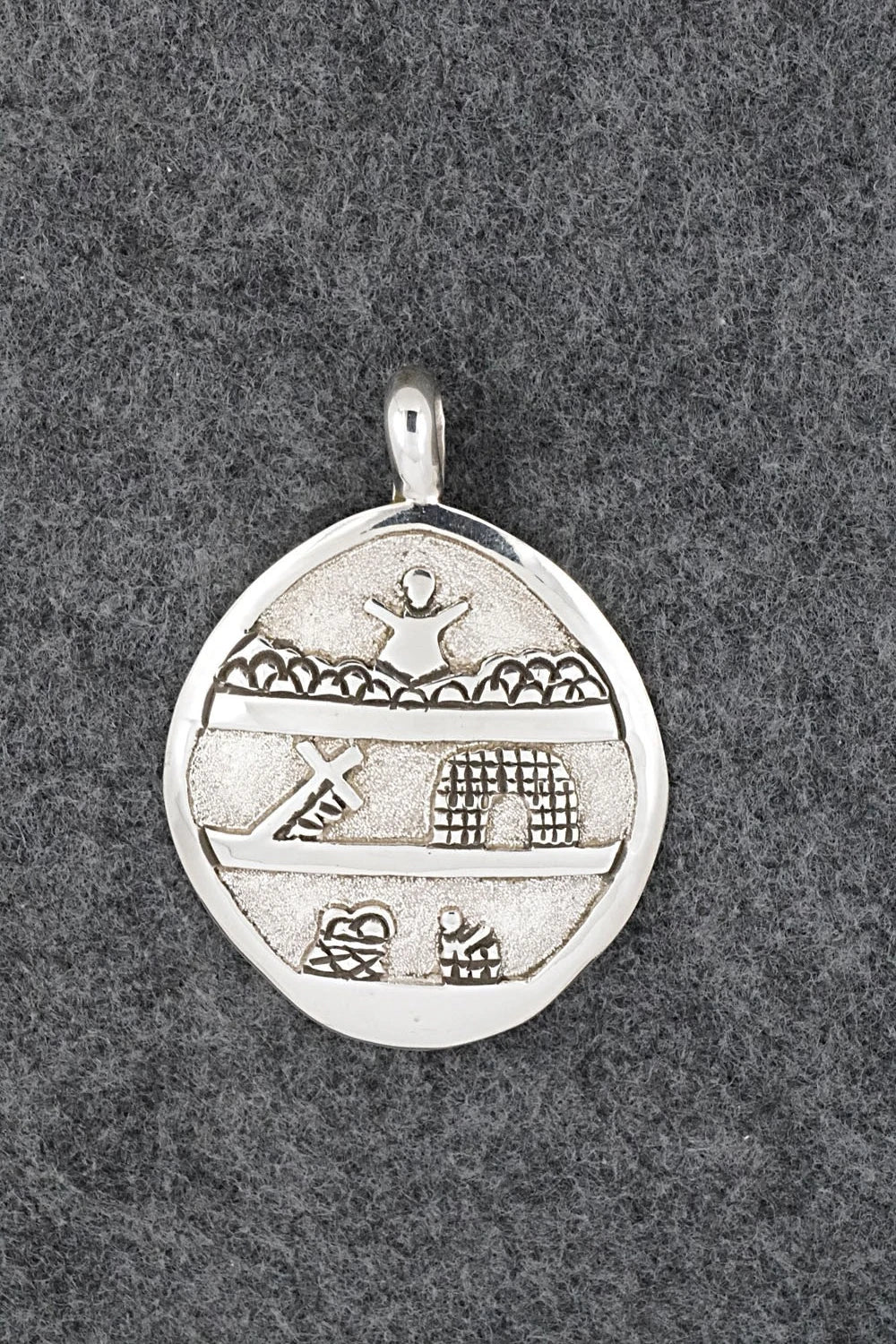 Sterling Silver Pendant - Roger John