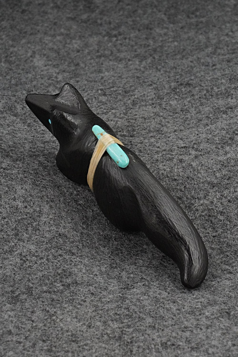 Wolf Zuni Fetish Carving - Herbert Halate