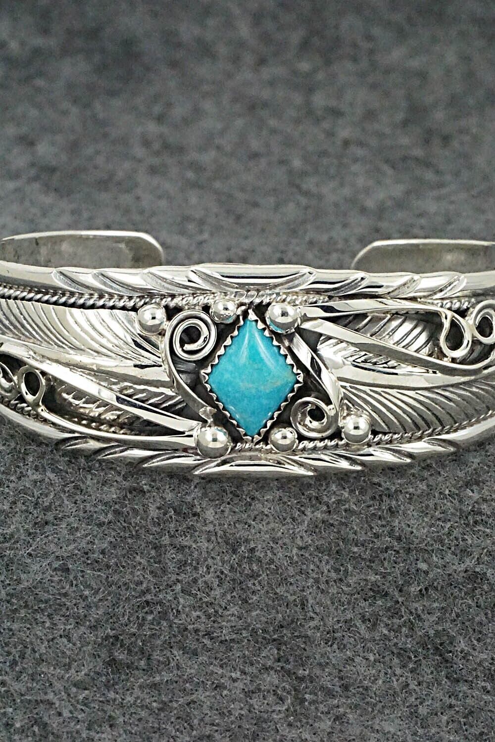 Turquoise & Sterling Silver Bracelet - Davey Morgan