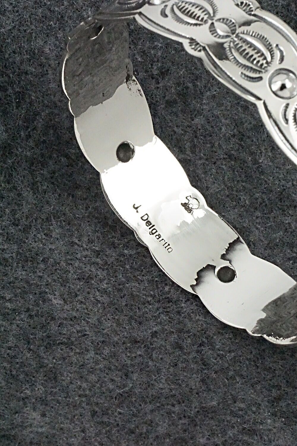 Sterling Silver Bangle Bracelet - Jeremy Delgarito