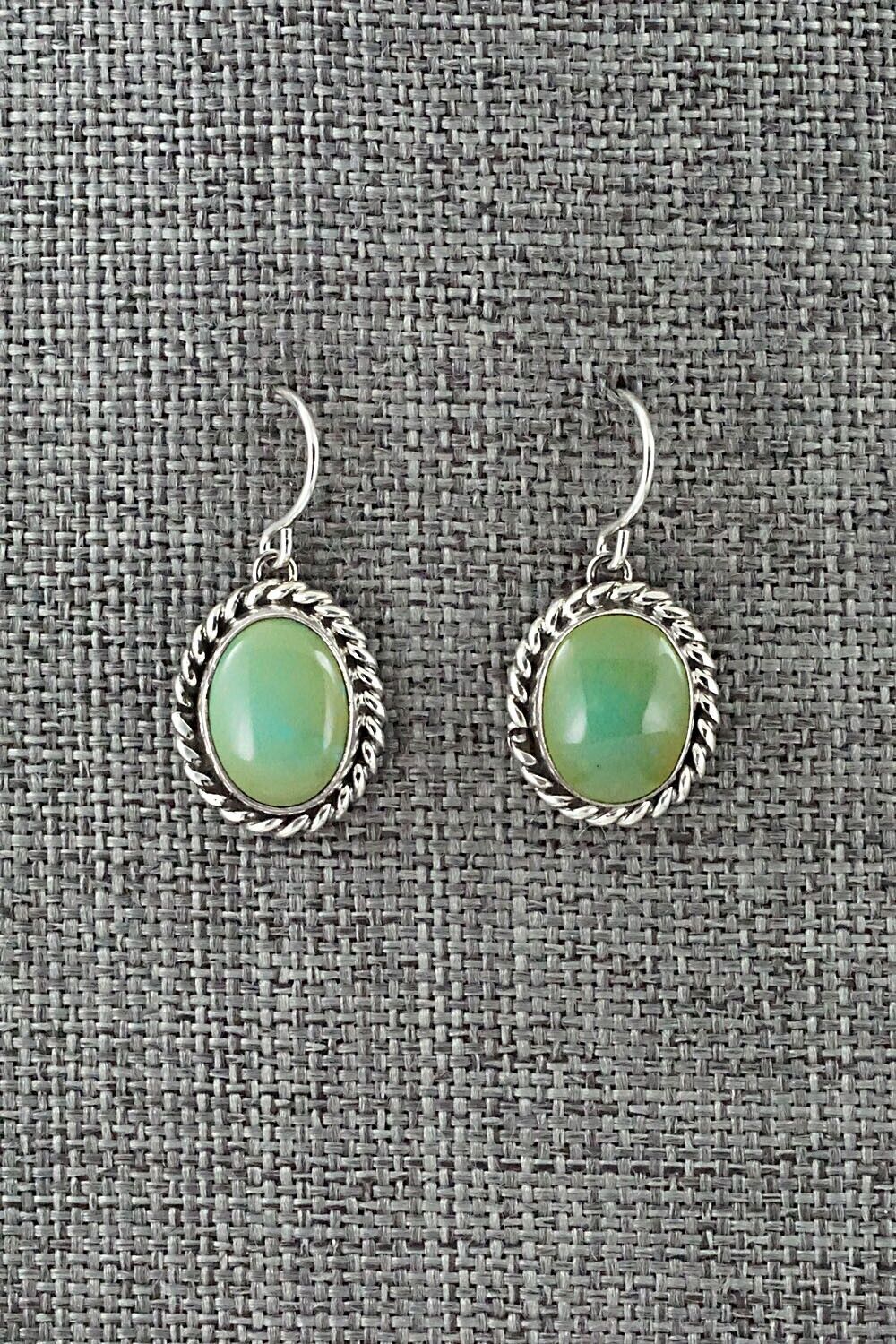 Turquoise & Sterling Silver Earrings - Jan Mariano